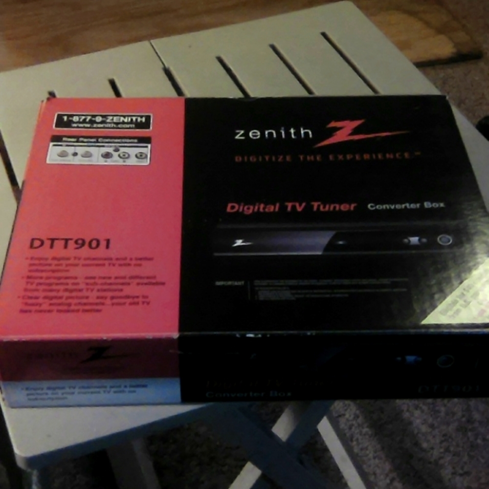 Digital TV Tuner Converter Box New